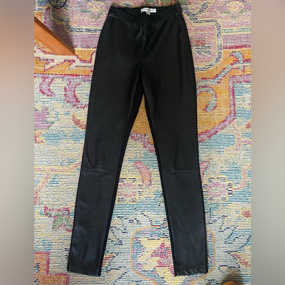 L.K Bennett (London) Black Leather Pants US Women’s Size 6